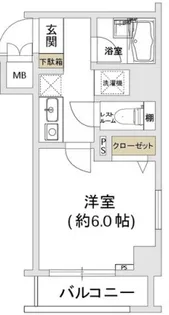 東京都文京区音羽1【マンション】の間取り