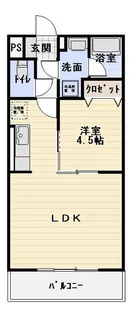サンパティークI【2階】の間取り