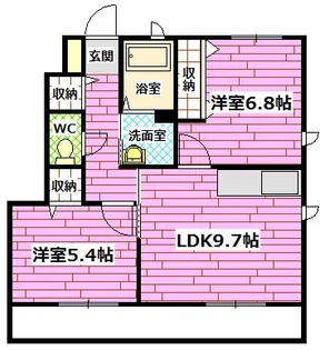 エスポアール瀬野 C【1階】の間取り
