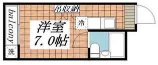 メゾン・ド・ネージュ【2階】の間取り