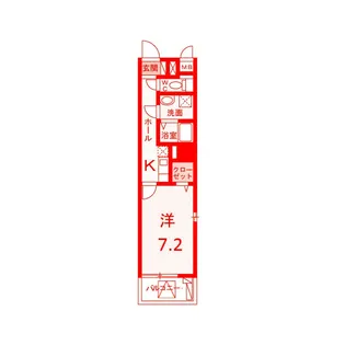 ウイング横須賀【4階】の間取り
