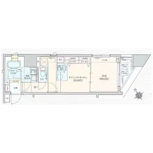 ロアール茅場町【2階】の間取り