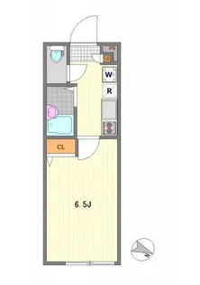 コンフォート北赤羽【1階】の間取り