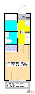 東京都小金井市貫井南町4【アパート】の間取り