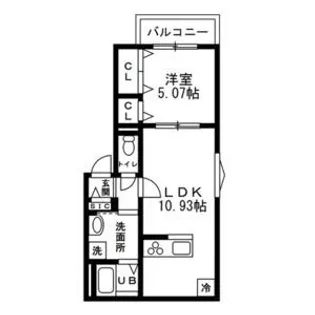 アピス赤羽【3階】の間取り