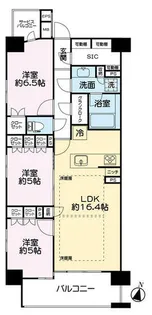 宮城県仙台市青葉区上杉2【マンション】の間取り