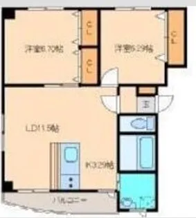 アクティブマンション【3階】の間取り