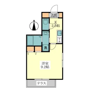 プレミール石神井【1階】の間取り