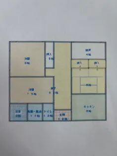石川県能美市緑が丘8【一戸建】の間取り