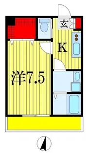 AQUE20【2階】の間取り