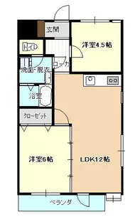 グランメゾン【2階】の間取り