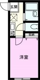 第12アベニュー【2階】の間取り