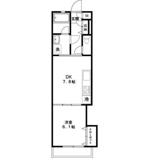 コンフォート目白【1階】の間取り