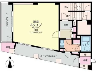 メゾンノア【6階】の間取り