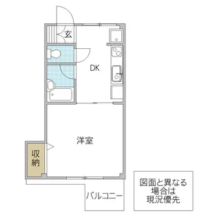 リエス水戸袴塚【2階】の間取り