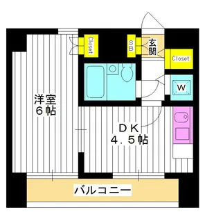 東京都練馬区豊玉北6【マンション】の間取り