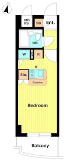 ワコーレ所沢【4階】の間取り