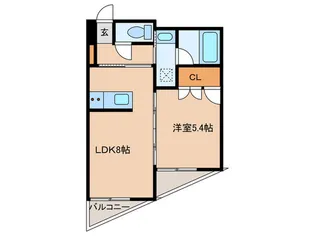 フラワーヒルズ【2階】の間取り