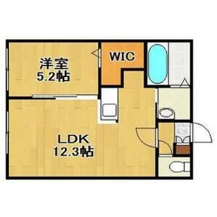 PERFECT PARTNER RESIDENCE B棟【3階】の間取り