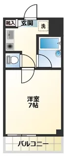 アーバンオルム府中【1階】の間取り