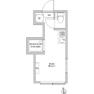アーバンプレイス阿佐ヶ谷北【1階】の間取り