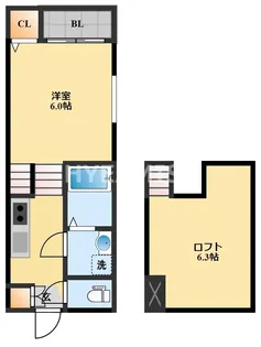 MODERN PALAZZO 多良見IC【2階】の間取り