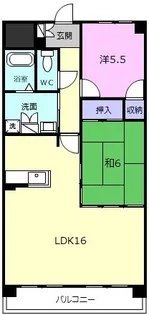 佳千ビルIII【5階】の間取り