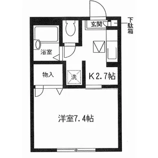 はるにれ【2階】の間取り