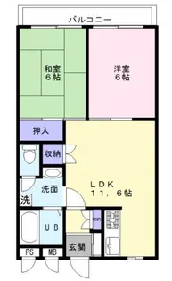 メゾン・ド・ゼフィールI【3階】の間取り