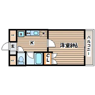 コージーコートこもれび館【2階】の間取り