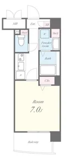 Y-sap【4階】の間取り