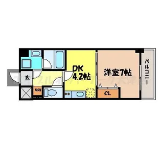 エンゼルプラザ大津長等【2階】の間取り