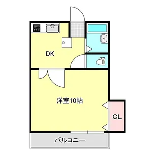 アビタシオンWISE【1階】の間取り