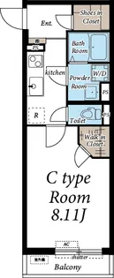フォルトゥナ北仙台【3階】の間取り