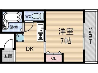 プリマヴェーラ1【2階】の間取り
