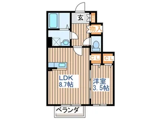 Life field F【1階】の間取り