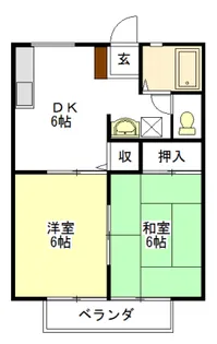 エトワールSA【2階】の間取り