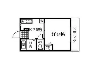セルティア東貝塚【1階】の間取り