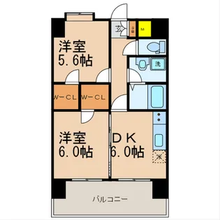 フェリス・スクエア【4階】の間取り