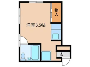 ルボーヌ東中野【2階】の間取り