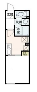 エスメラルダ日暮里【2階】の間取り