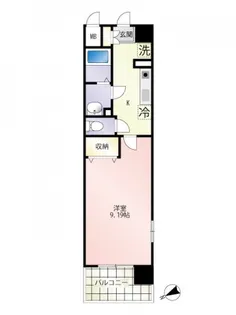 第23友建ビル【4階】の間取り