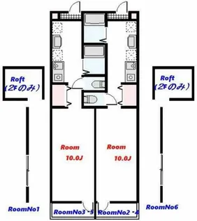 リオグランデ八広【1階】の間取り