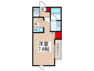 ラフィーネ豊玉中【2階】の間取り