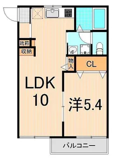 ヴィオラ・ハウス【1階】の間取り