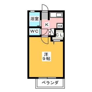 エクセル平池【1階】の間取り