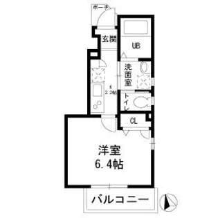 MCメゾン岸根公園【1階】の間取り