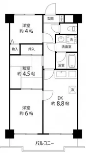 センチュリー浦和【2階】の間取り