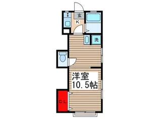 グリ-ンマンション【1階】の間取り