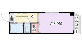 池田サンハイツ【3階】の間取り